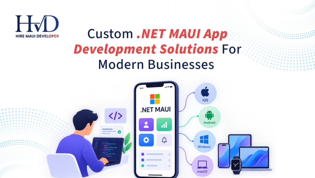 Custom .NET MAUI App Development Solutions For Modern Businesses
